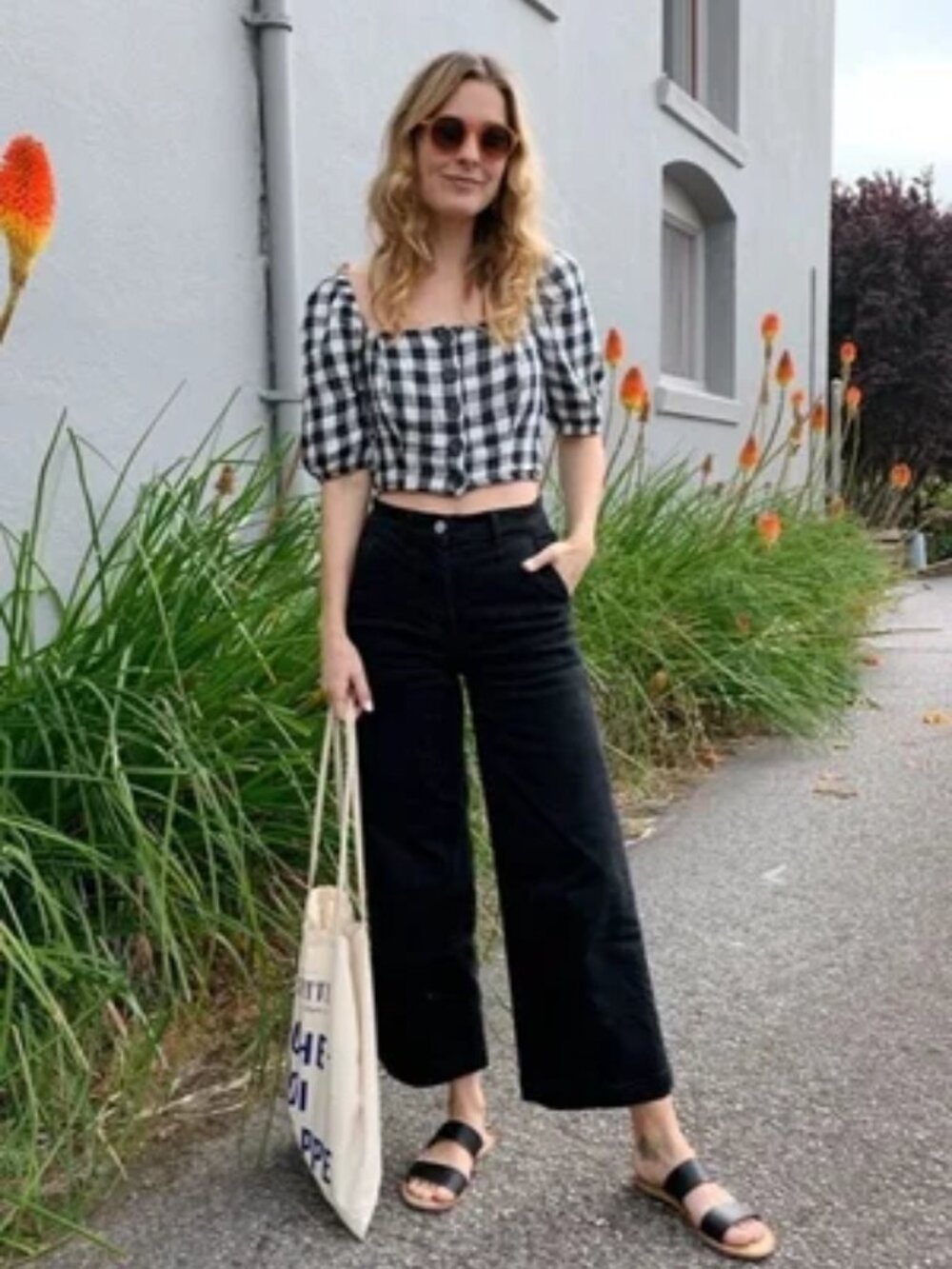 Everlane wide leg pants